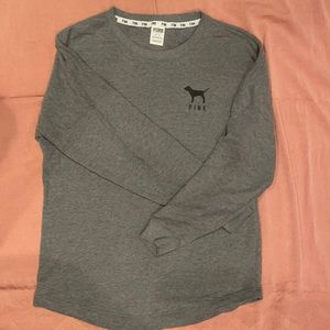 VS Pink long sleeve shirt. Size medium